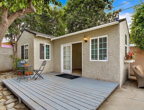 Maryland ADU construction showing a completed accessory dwelling unit